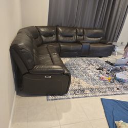 Sectional Leather Sofa
