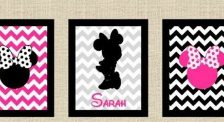 Customizable Minnie canvas