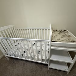Crib +Changing Table Combo