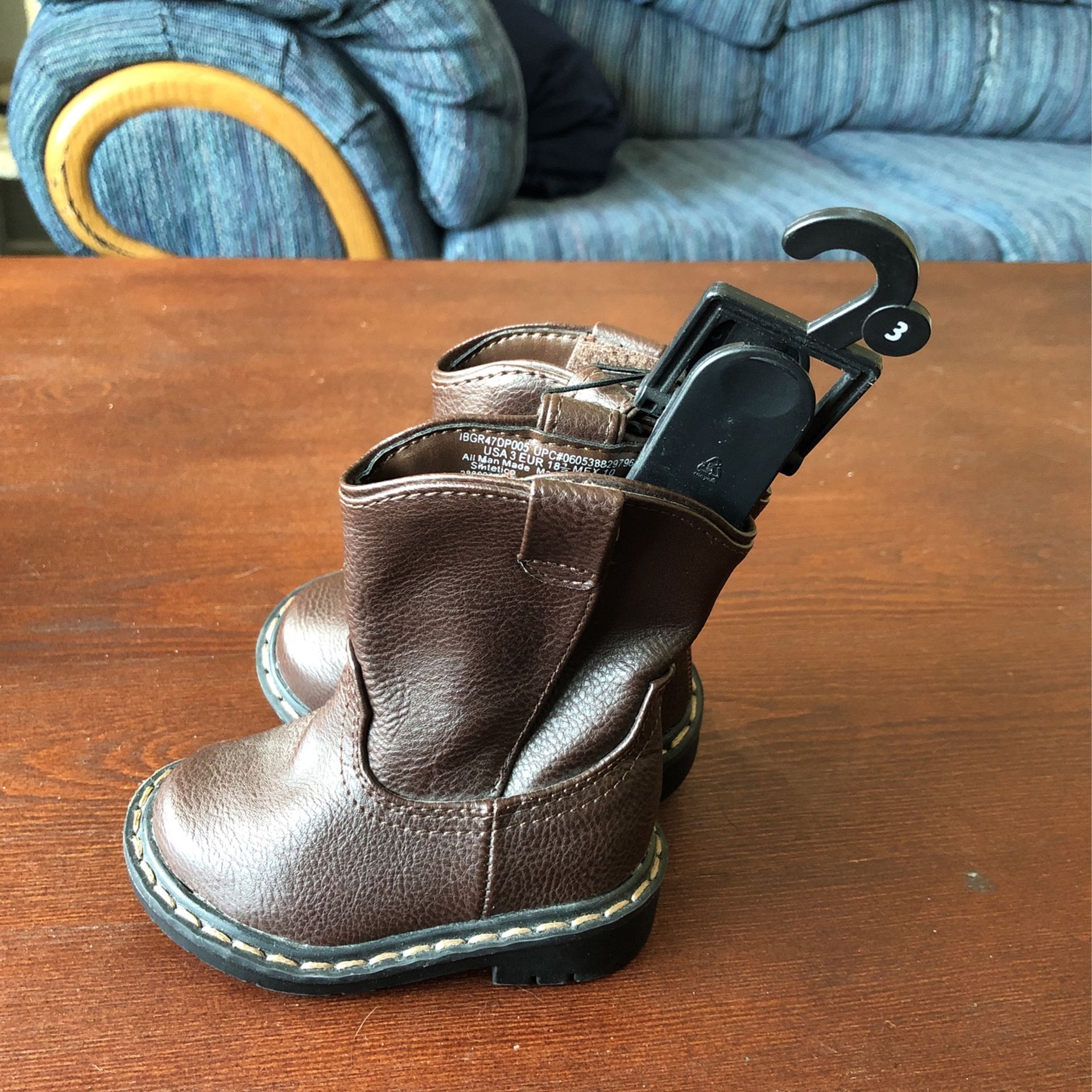 NEW GARANIMALS SIZE 3 COWBOY BOOTS