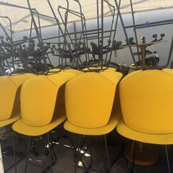 Jorsensen Yellow Eyes Counter Stools 12 Available 