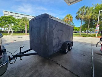 Used Trailer 7x14 "2013" pulls amazing, no leaks 6ft height interior clean documentation in hand ✋️ READ DESCRIPTION FIRST, LEA PRIMERO.