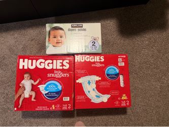 Brand new size 2  diaper huggies/kirkland