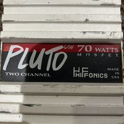 Hifonics Pluto Series Vlll 