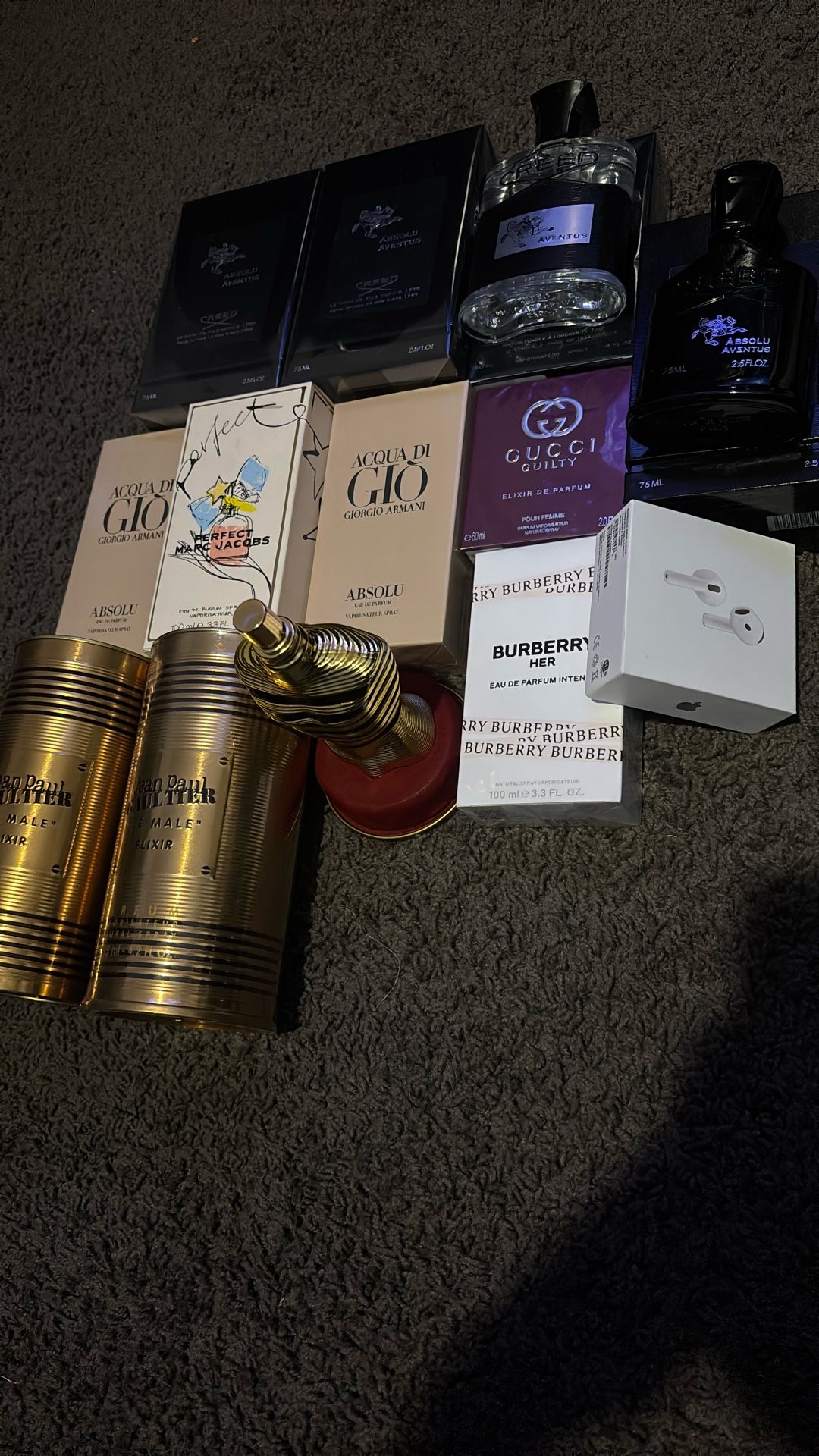 Colgones,perfumes,elixir