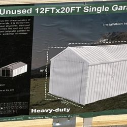 New Galvanized Metal Garages & Sheds