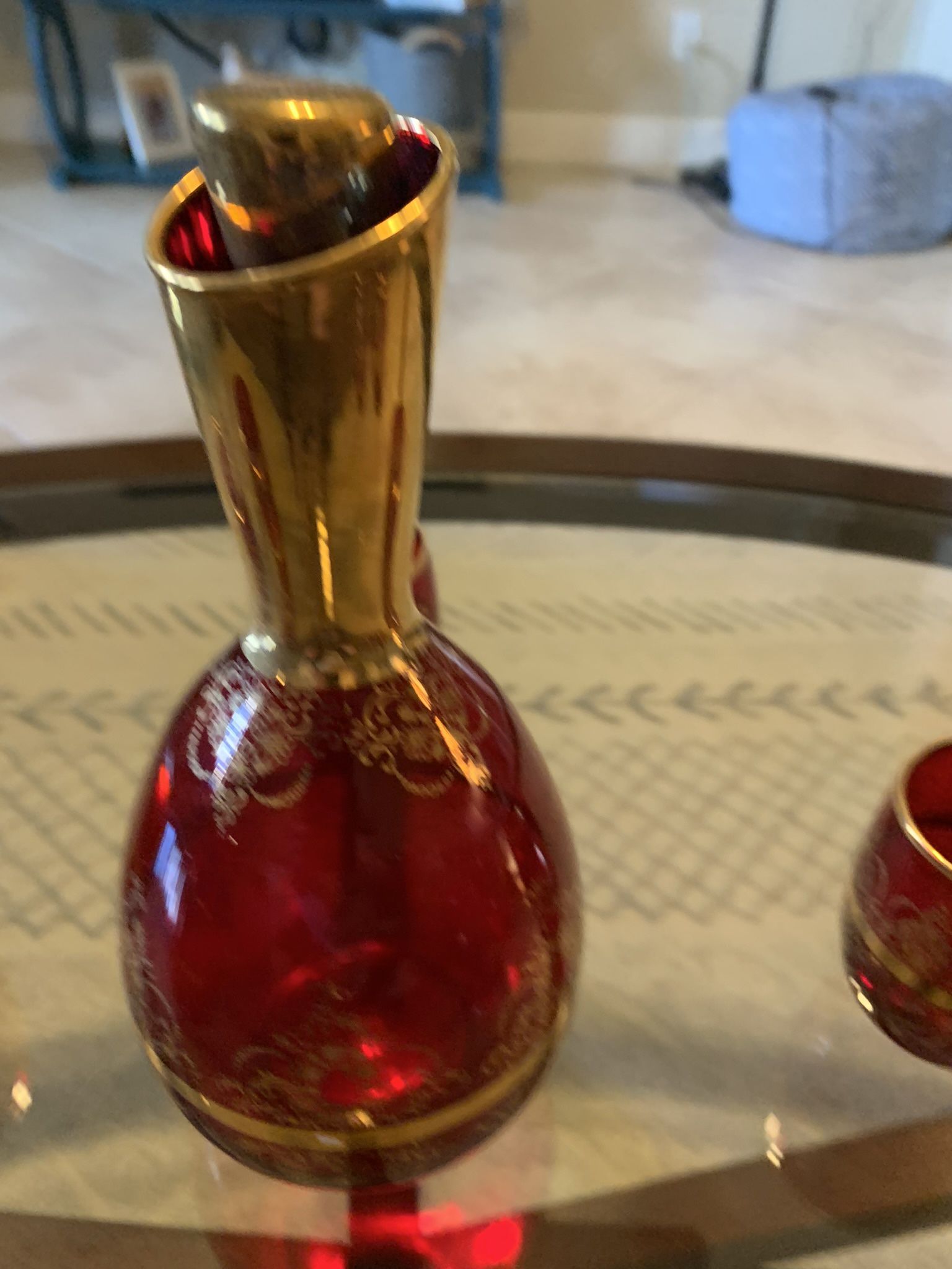 Murano Wine Set- Never Used