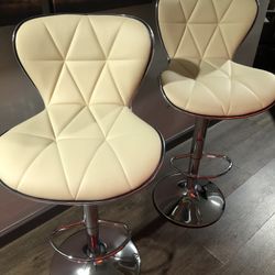 Leopard Adjustable Barstools 