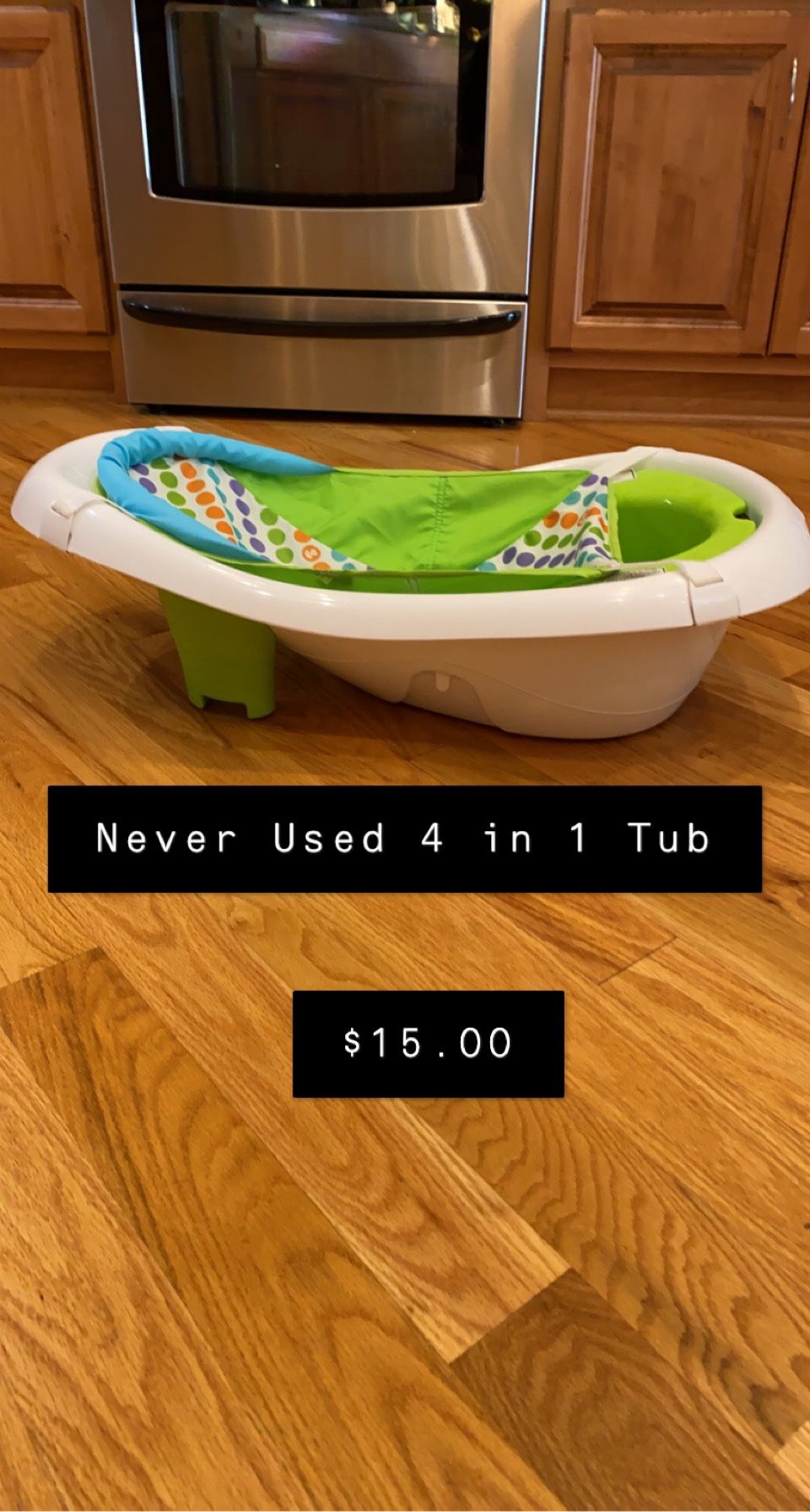 Never Used- 4 in 1 Baby Tub