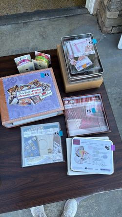 Scrapbooking Supplies — NEW