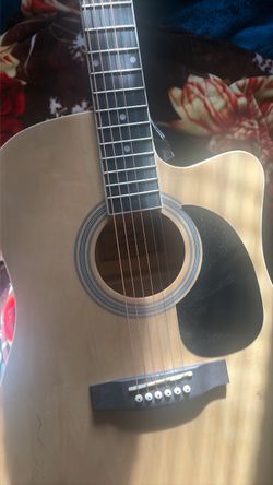 Acoustic Cutaway Guitar Natural Finish