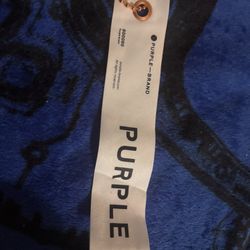 Purple brand tag
