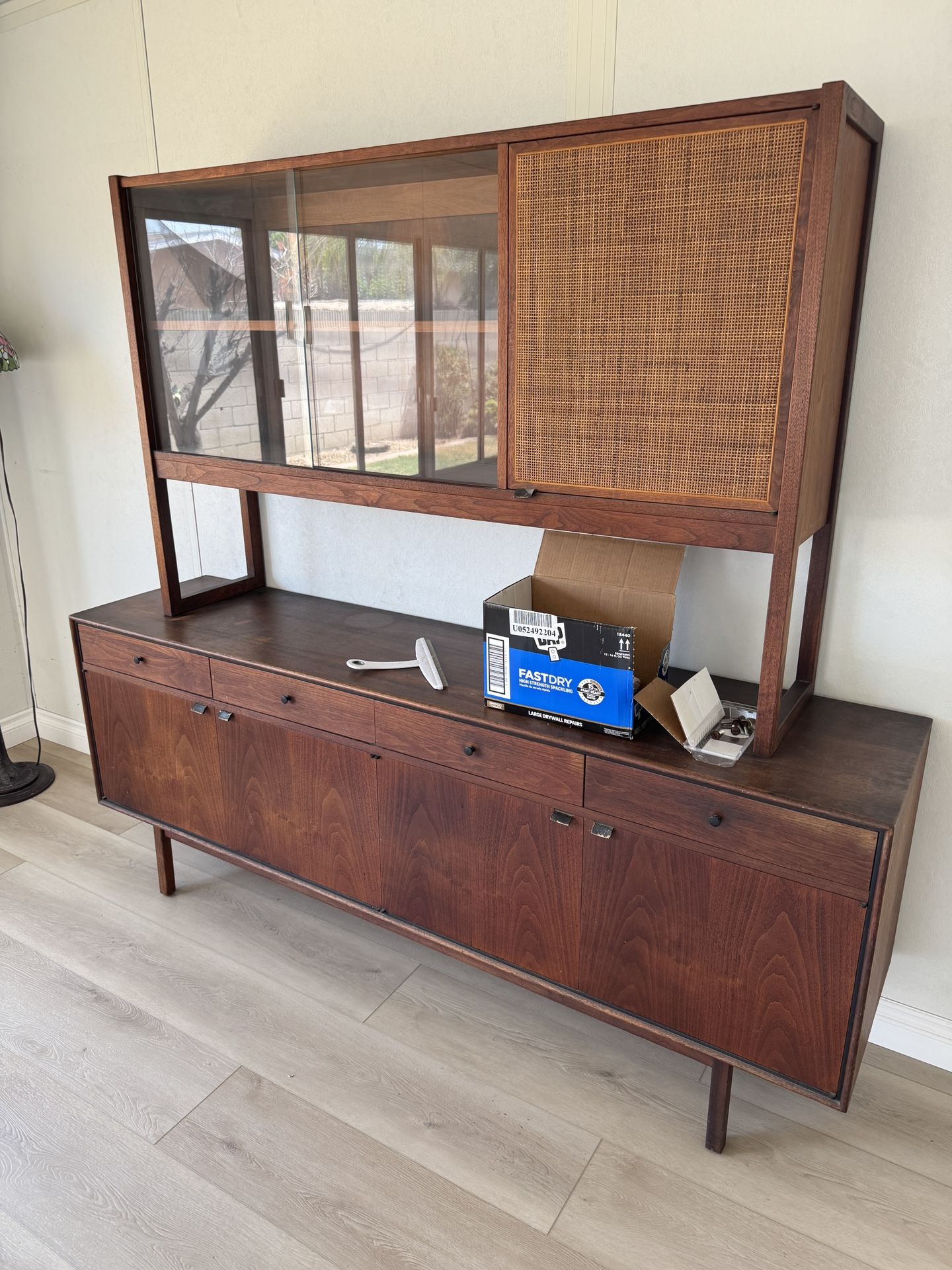 Mid Century China Hutch 