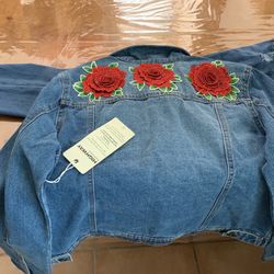 Denim Jacket With Design 