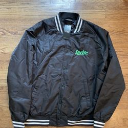 Sprite Zero Sugar Men's XL Nylon/Polyester Varsity Jacket By Shaka Wear- NWT. Condition is brand new!  Stand out from the crowd with this stylish men'