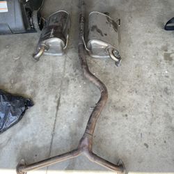 Wrx Mid Pipe And Mufflers