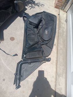 polaris xp1000 rzr xp doors set with speakers and air bags
