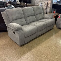 2PC Reclining Sofa Set 