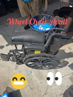 Wheel chair with foot rests