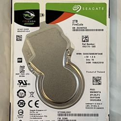 Seagate FireCuda 2TB, SATA III, 2.5" Internal SSHD (ST2000LX001) 