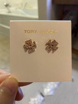 Diamonds Tory Burch earring