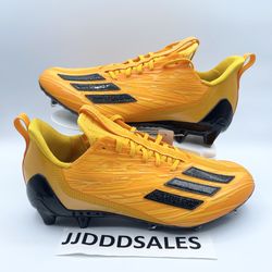 Adidas Adizero 2022 Football Cleats Yellow Black HP6598 Team Collegiate Men’s Sz 11  