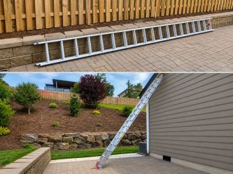 32 ft aluminum extension ladder