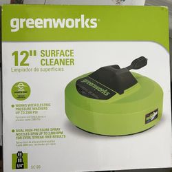 Green Works 12” surface cleaner