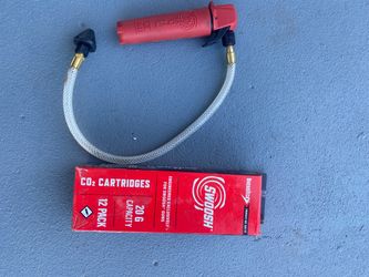 Swoosh Big Shot CO2 Gun with Hose and Cartridges