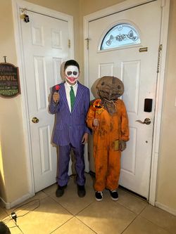 Kids Sam costume size large 10-12