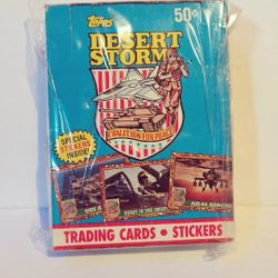 Topps Trading Cards Desert Storm 