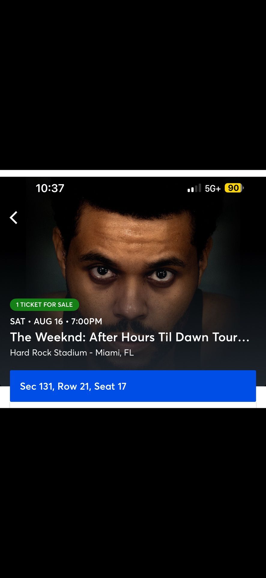The Weeknd Concert Tickets
