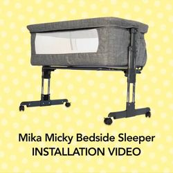 Mika micky bedside sleeper