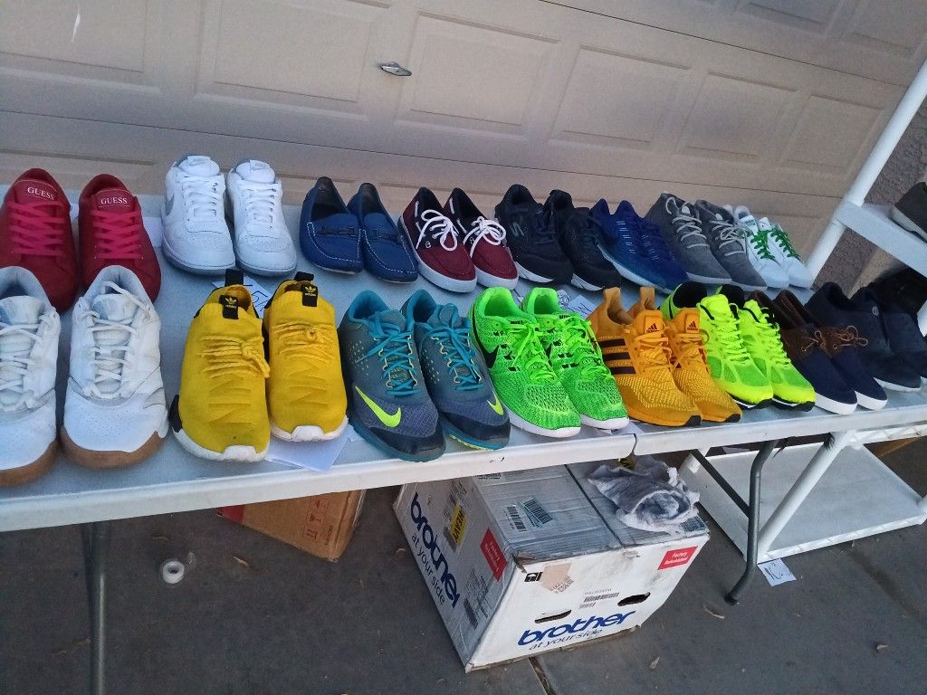 Mens Shoes Size 11 - 11.5 (Nike, Adidas, Polo,Etc)