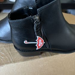 Blondo Ankle Boot, Black Leather Sz 8