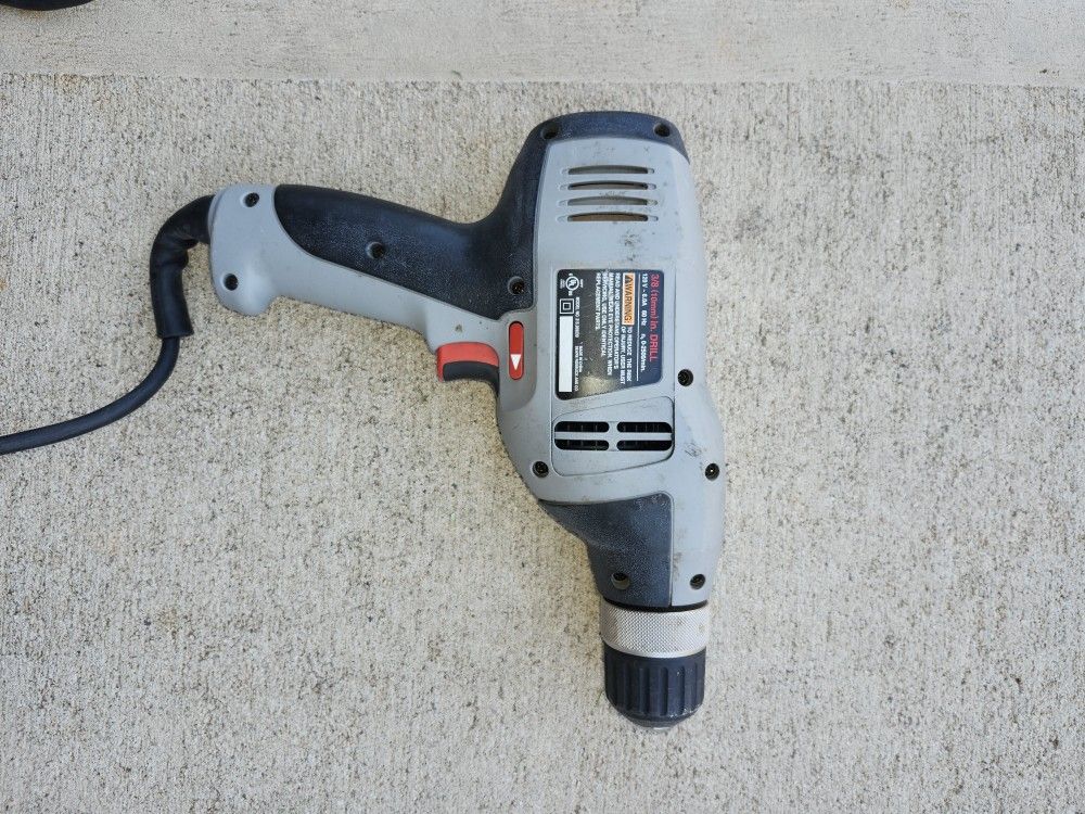 Craftsman 3/8 Drill with bag