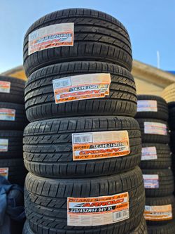 225 45 17 Arroyo Tires Con 50,000 millas de Garantía