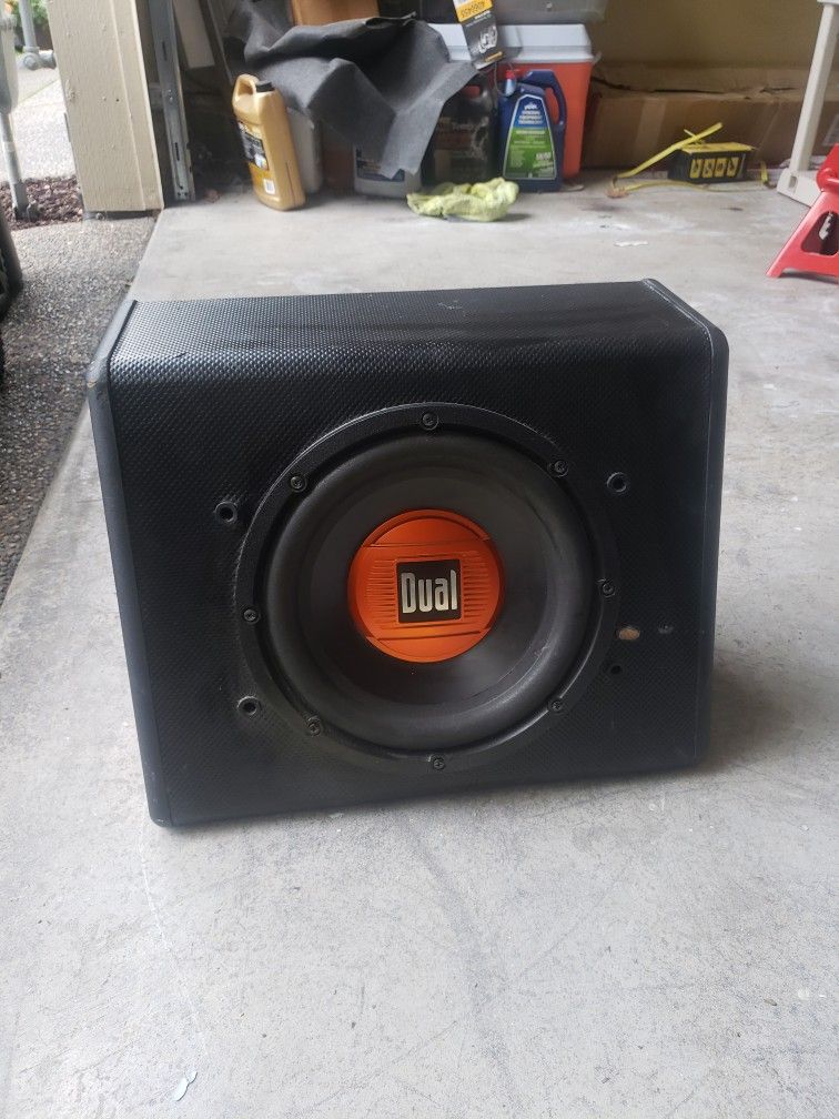 ALB10 RB 300 Watts Amplified 10" Ported Subwoofer Sub Box Enclosure