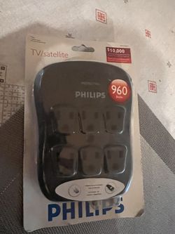 phillips tv satellite surge protector