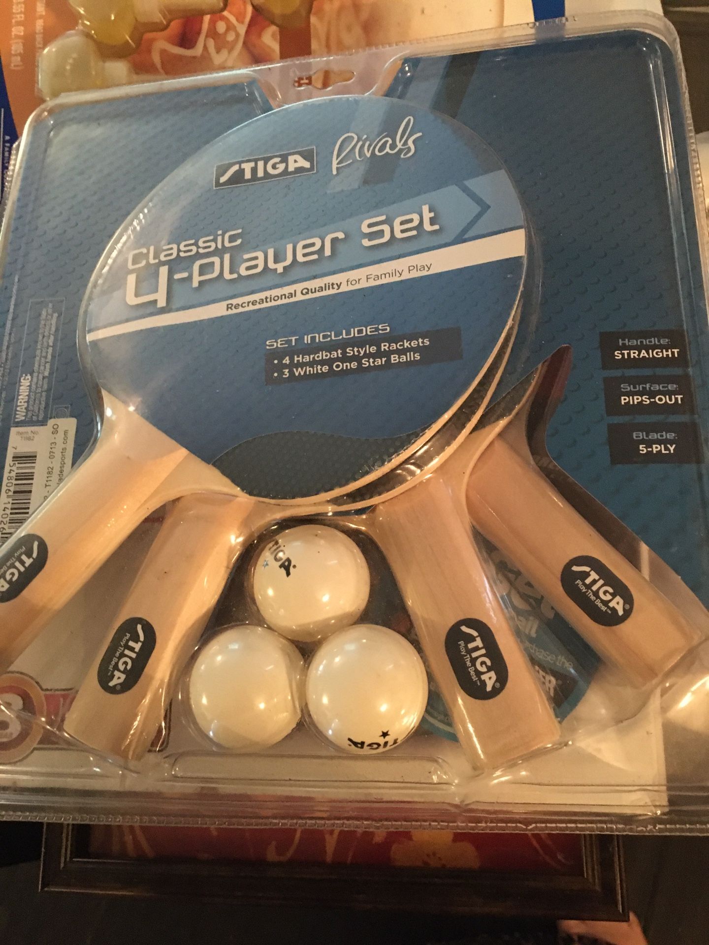 Ping Pong Equipment. New 
