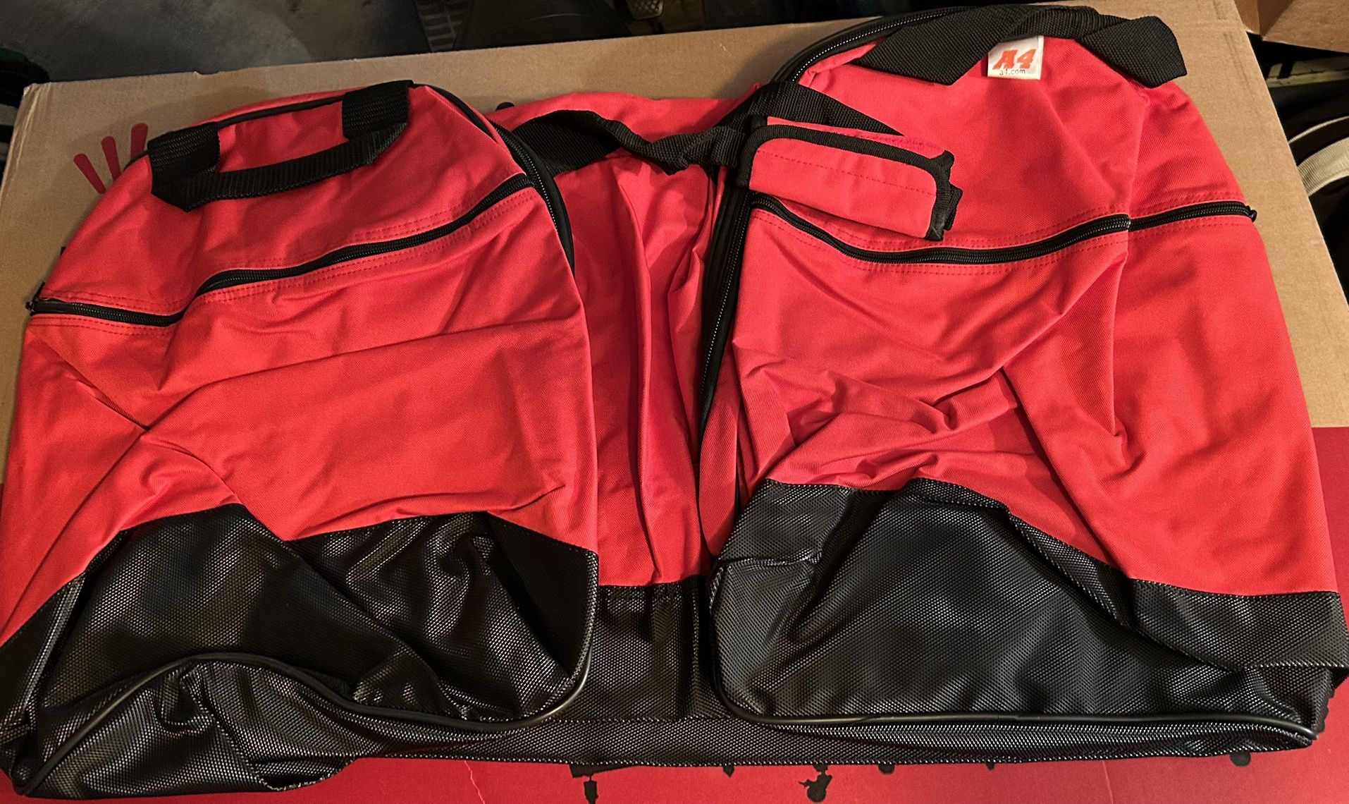 Equipment Bag - Large Red Duffle