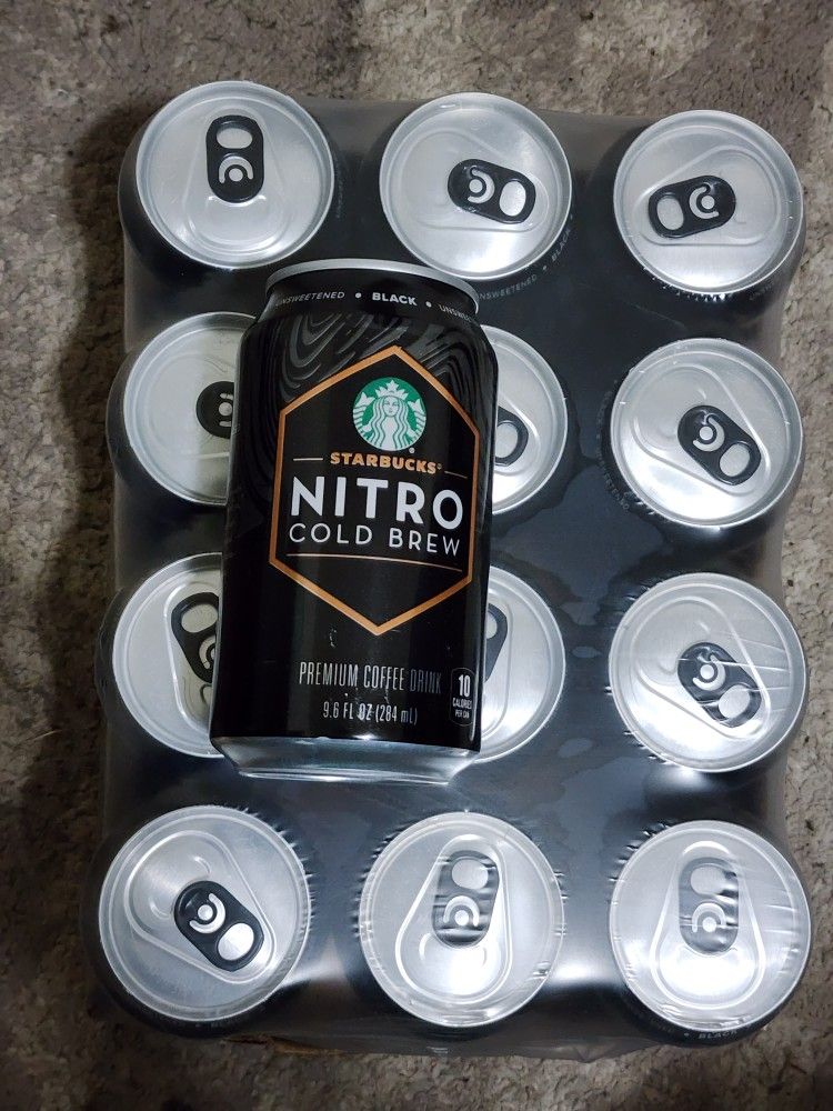 Starbucks Nitro cold brew black
