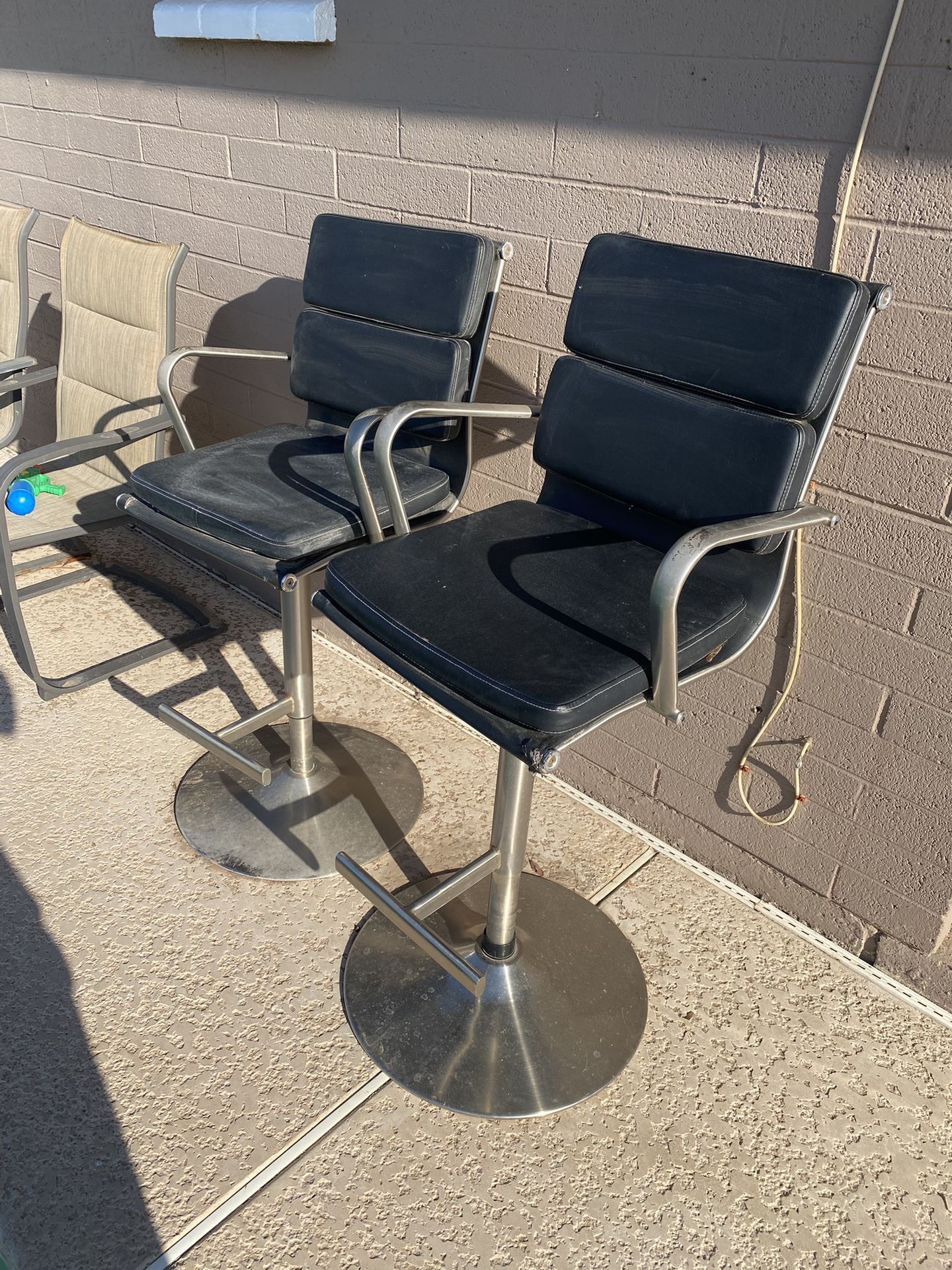 Stainless Steel Swivel Stools