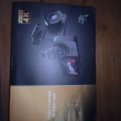 Three Channels 4k dash Cam