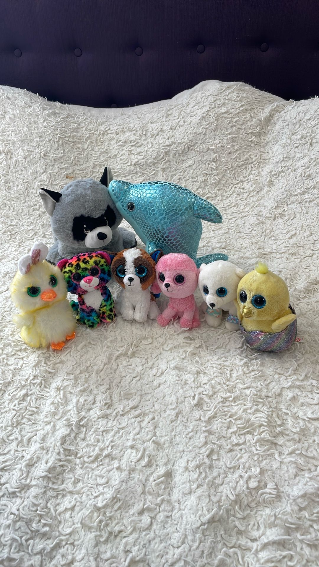 Ty Stuffie Collection Set of 8