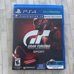 PS4 PlayStation VR Gran Turismo