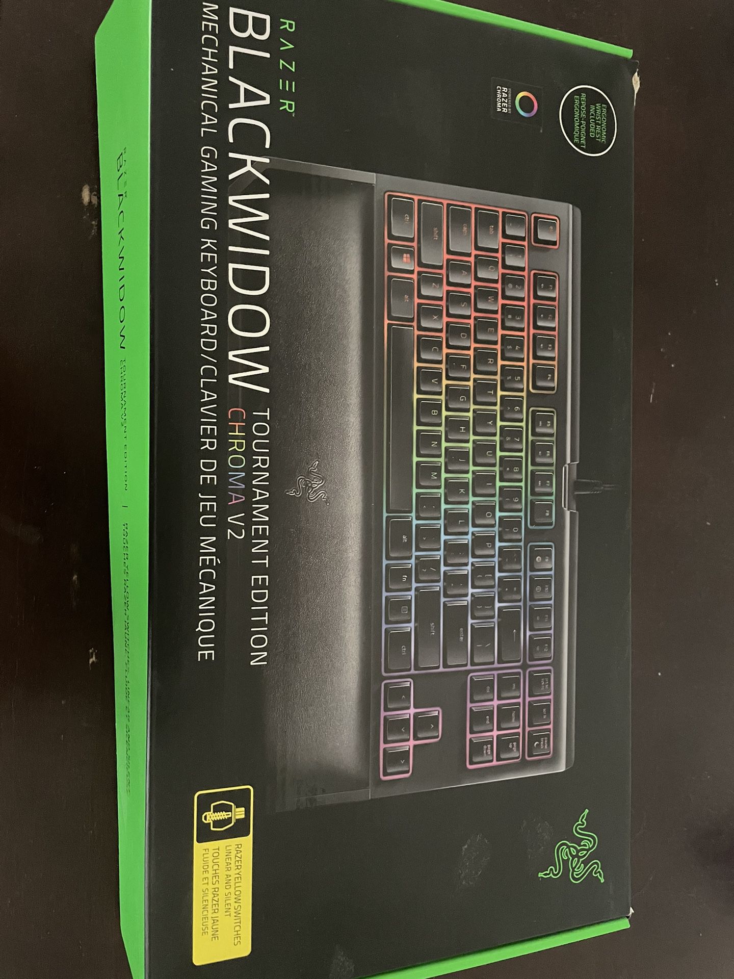 Black Widow TKL razer RGB keyboard 