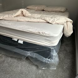 Queen Size Railed bed