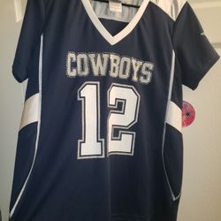 Women's M Cowboys Shirt