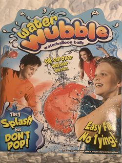 Water wubble waterballoon balls